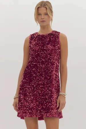 Cruel Summer Sequin Dress