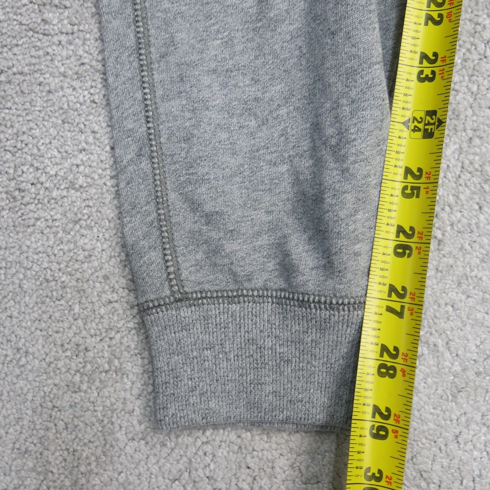 Abercrombie & Fitch Mens Activewear Jogger Pant High Rise Drawstring Gray SZ XL