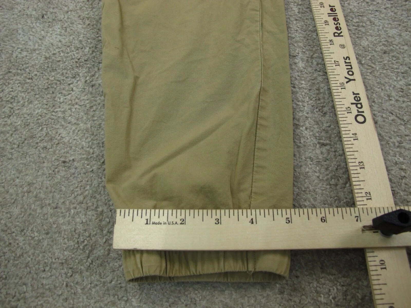 Abercrombie & Fitch Womens Activewear Sweatpant Elastic Waist Khaki Size Medium