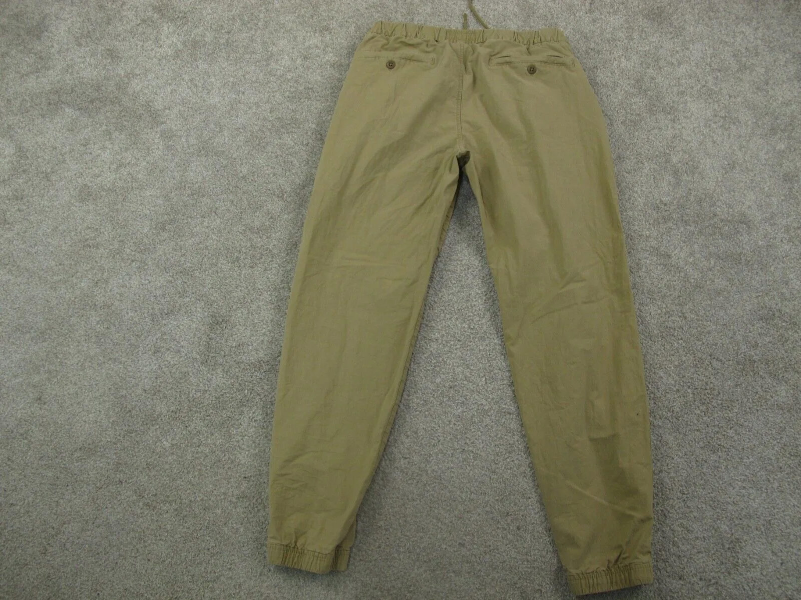 Abercrombie & Fitch Womens Activewear Sweatpant Elastic Waist Khaki Size Medium