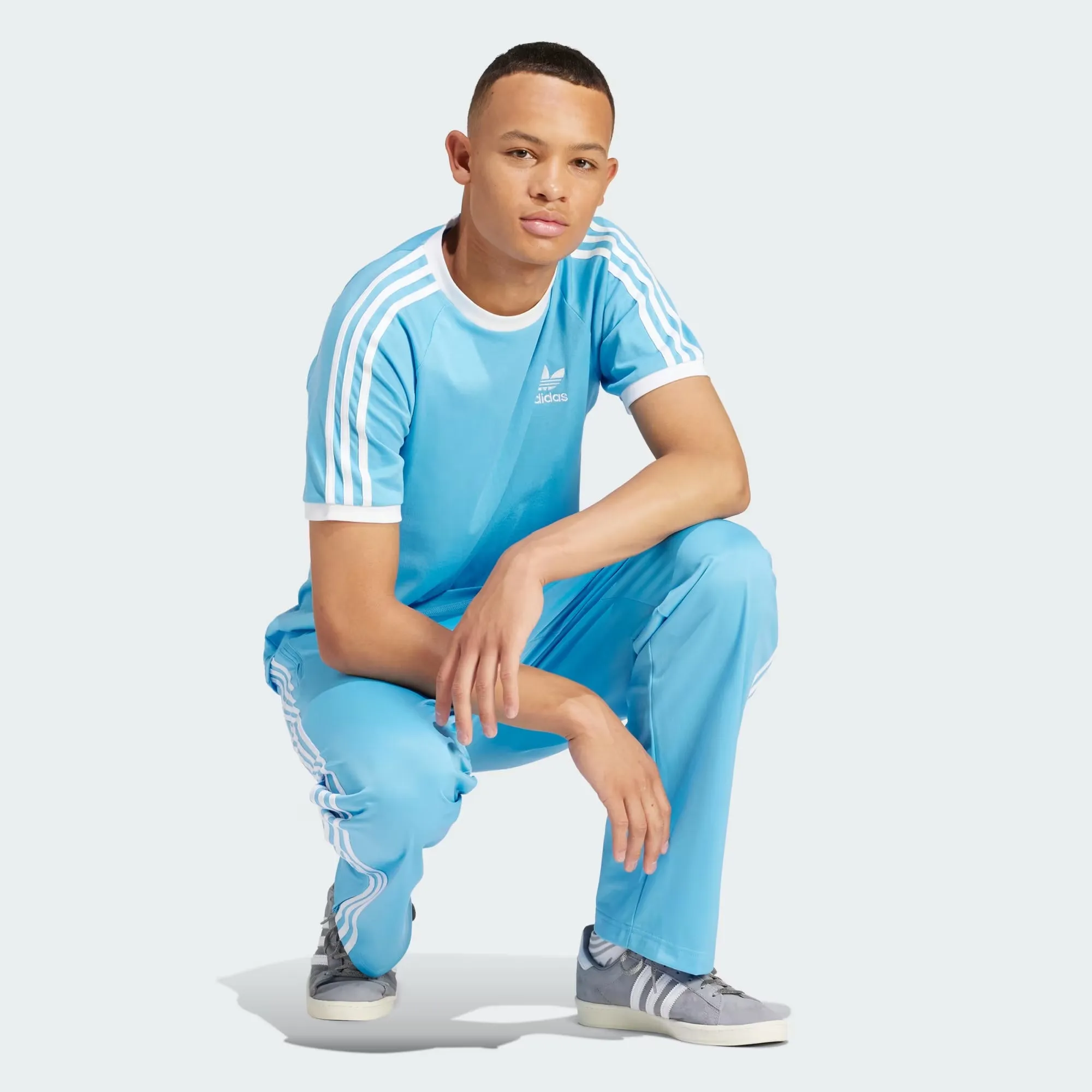 Adidas Originals | ADICOLOR CLASSICS FIREBIRD TRACK PANTS  { SEMI BLUE BURST