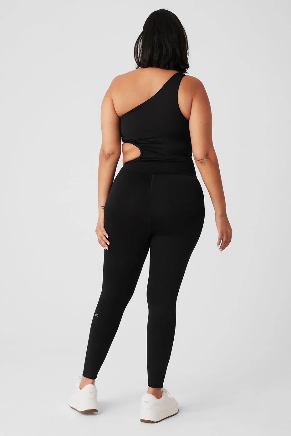 Airlift 7/8 Decadent Bodysuit - Black