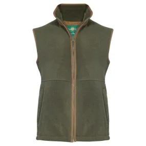 Alan Paine Aylsham Gents Fleece Waistcoat - Green