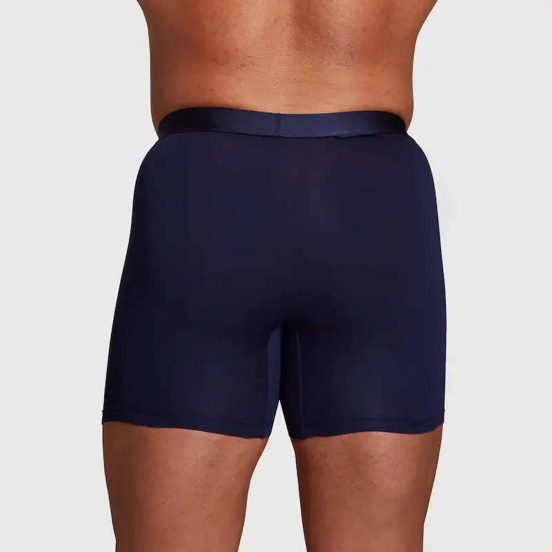 ALPHX Comfort Class Boxer Brief - Athletic Fit - Maritime Navy Blue | ALPHX.com