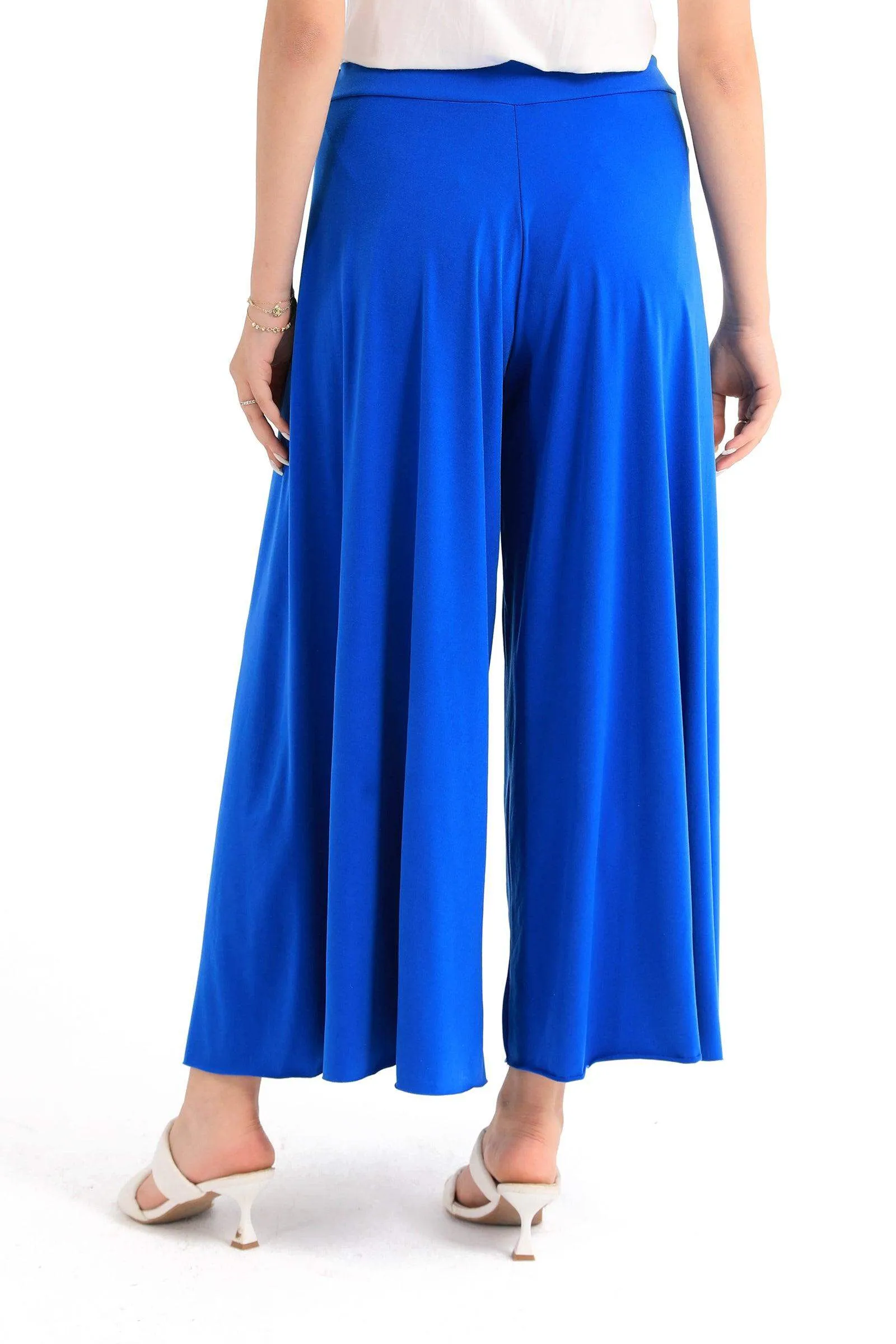 Ankle Length Wide Leg Pants