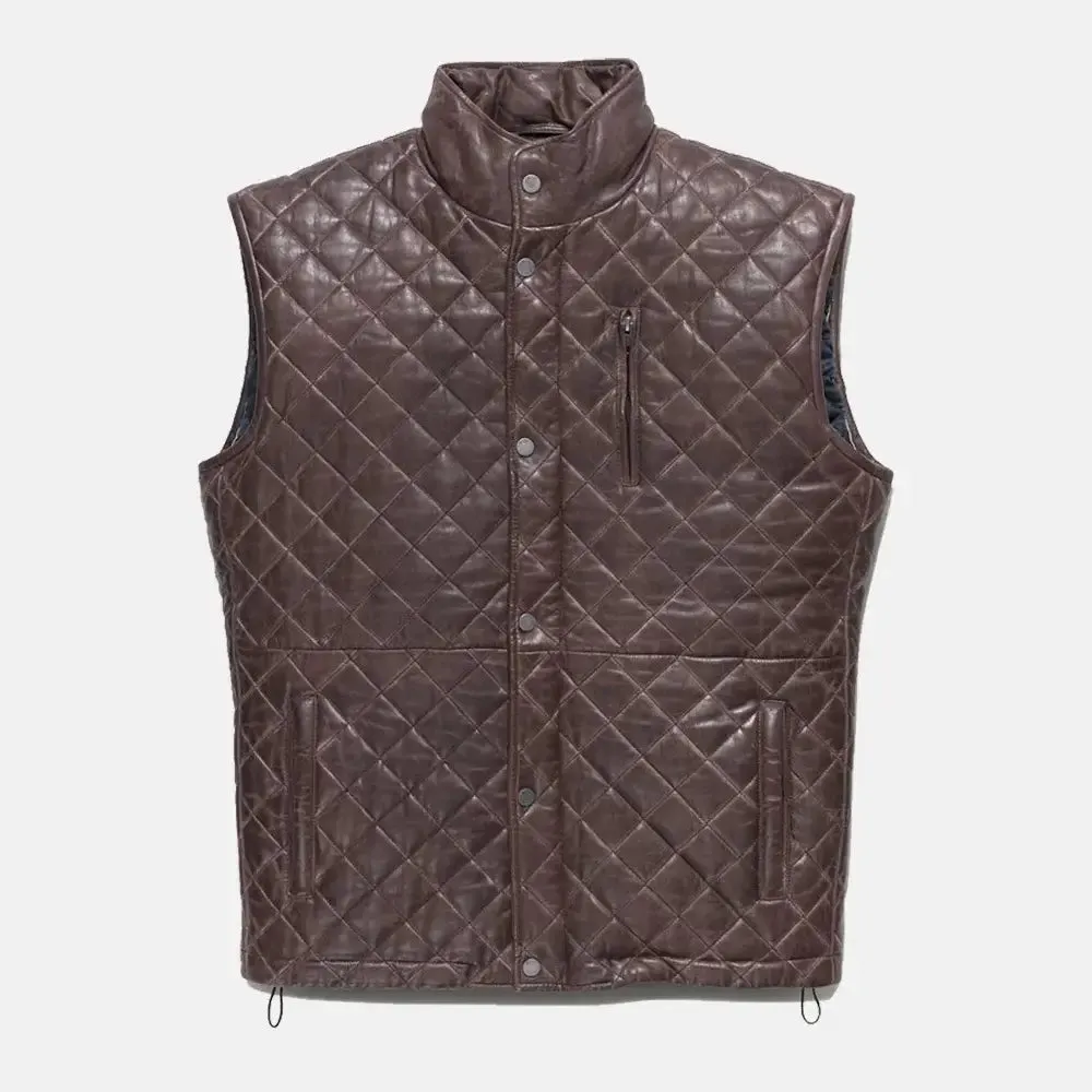 Auden Mens Leather Vests