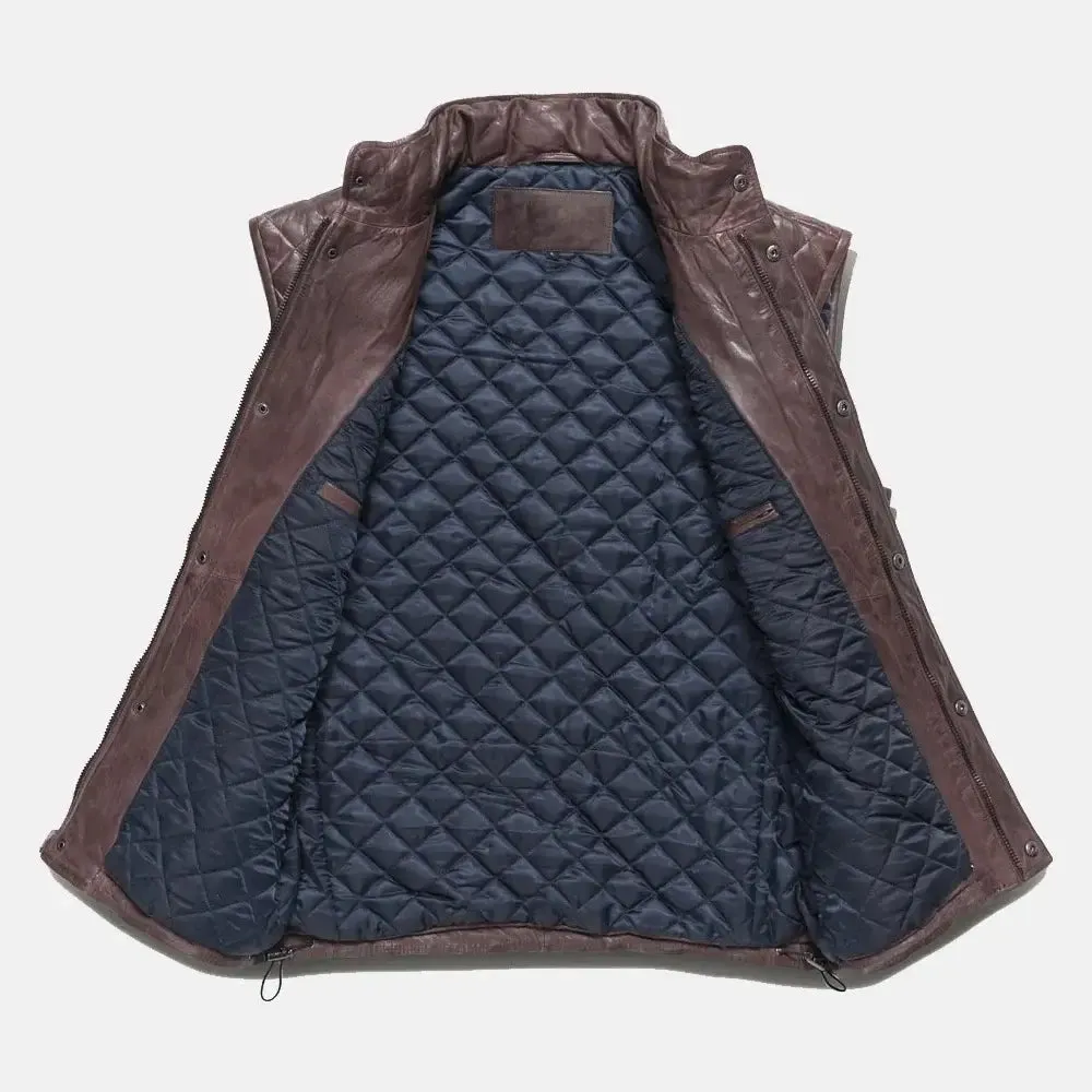 Auden Mens Leather Vests