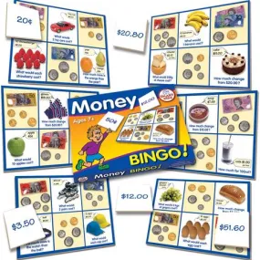 Australian Money Bingo