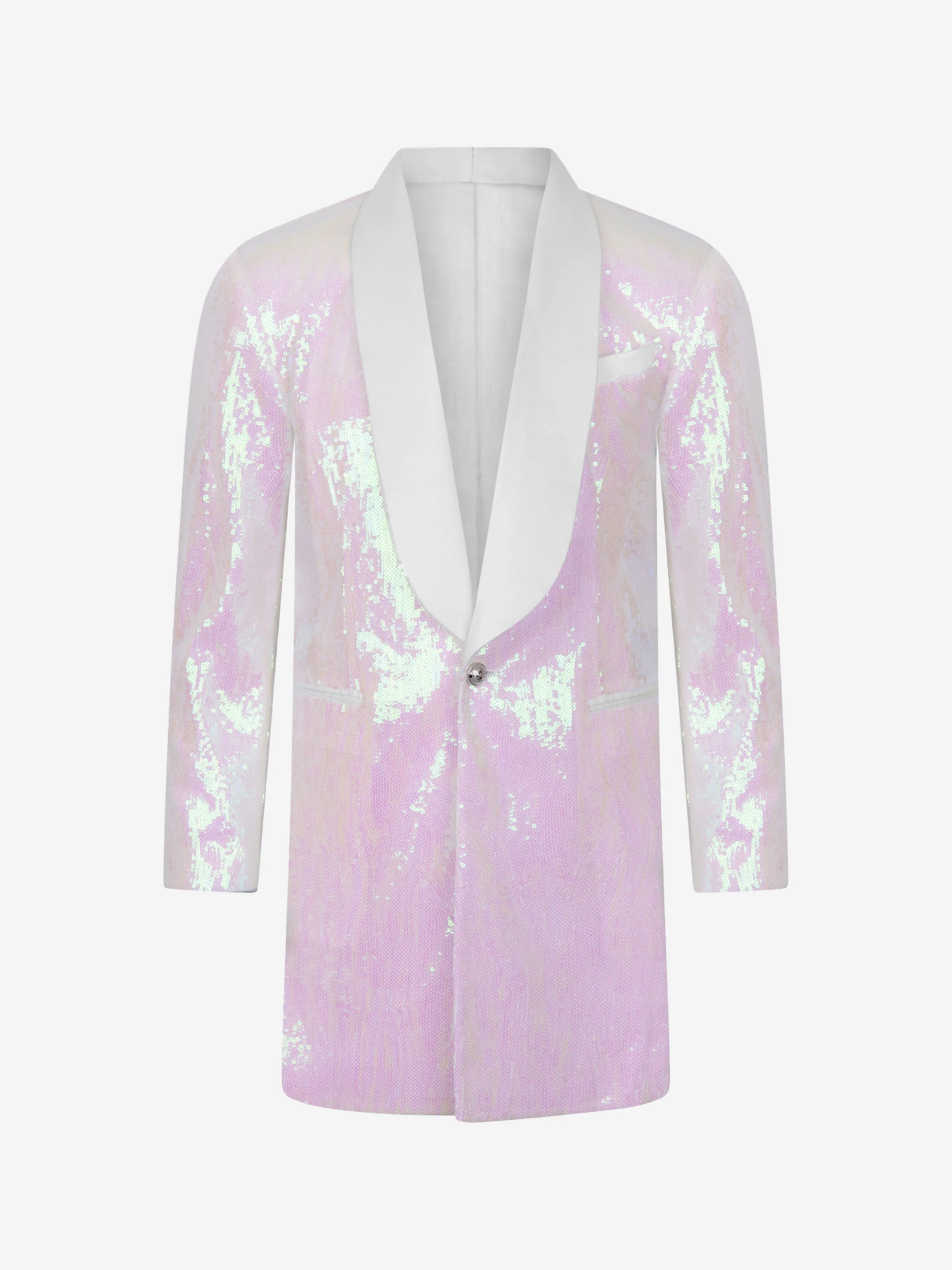 Balmain Girls Sequinned Blazer