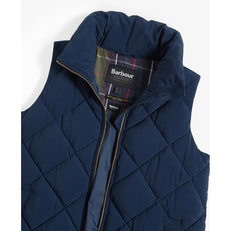 Barbour Leverton Ladies Puffer Gilet - Navy/Classic