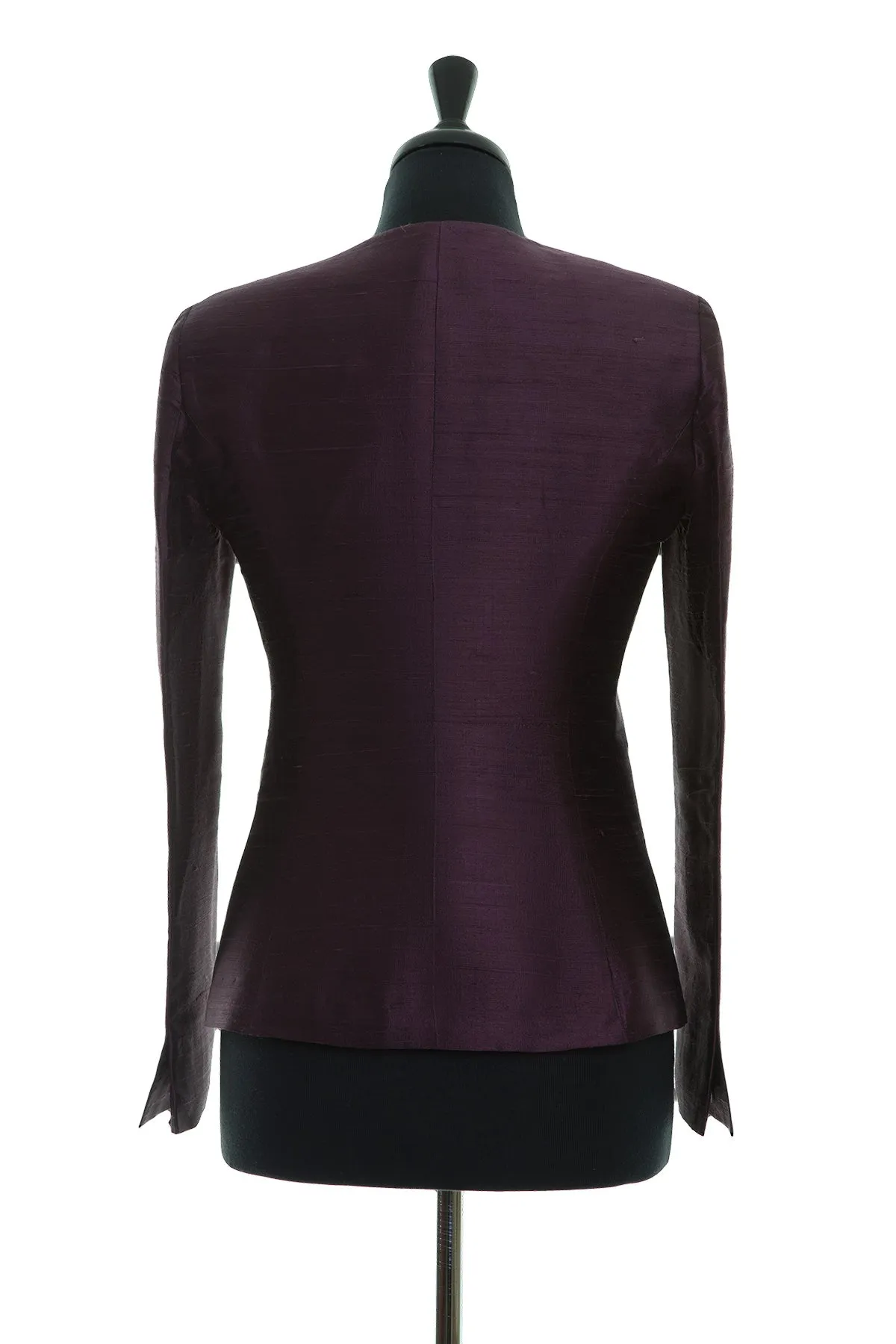 Bella Jacket in Aubergine