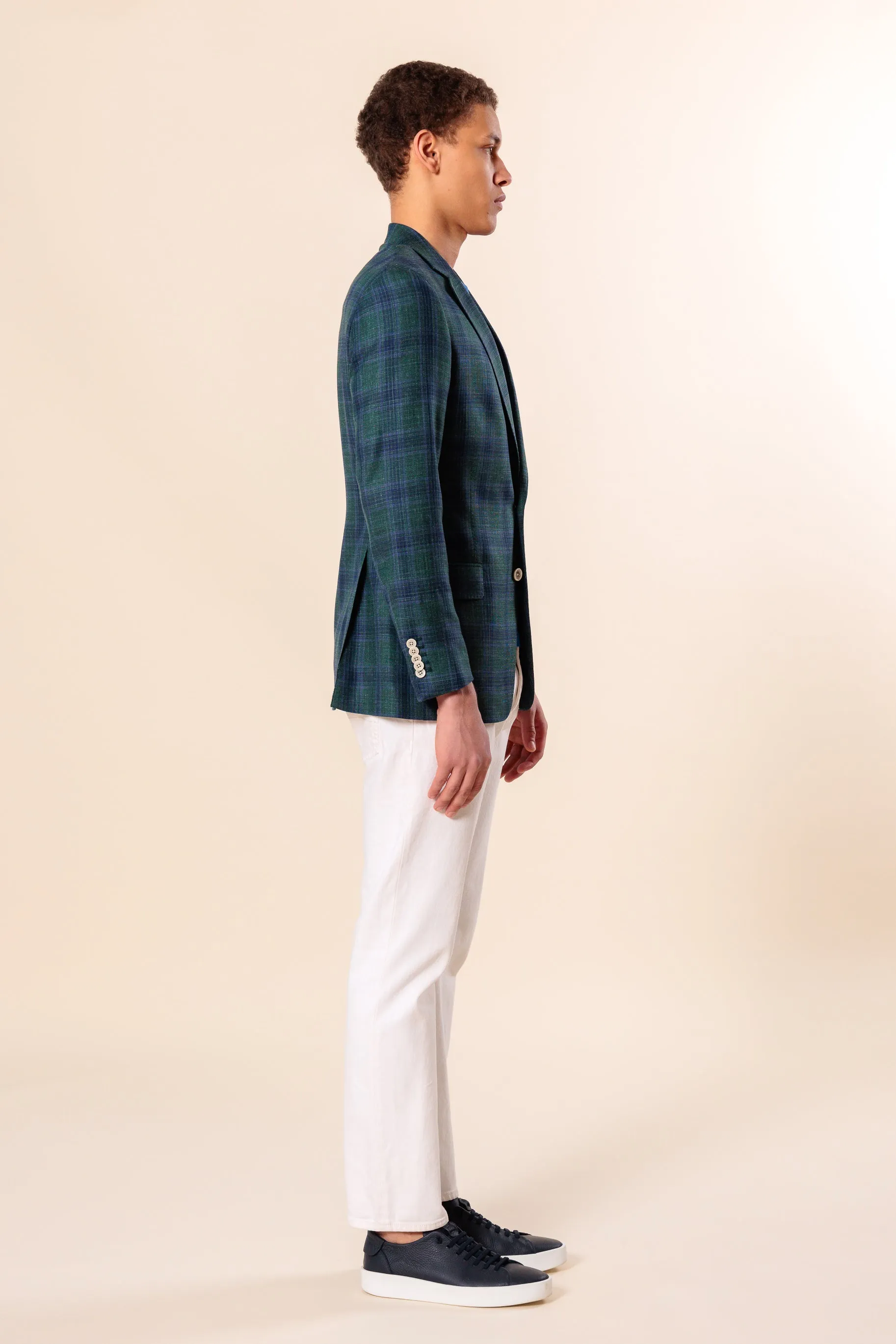 Blazer "COMO" / Wool, Silk & Linen by Loro Piana