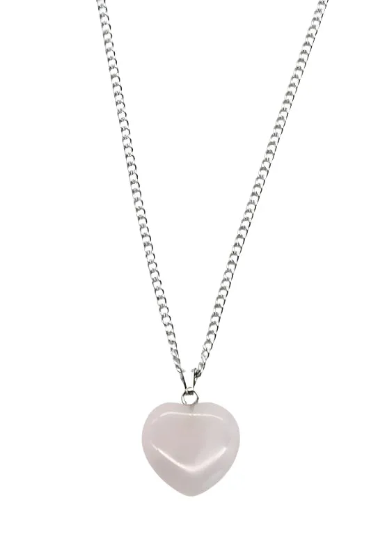 Blissful Stone Heart Necklace