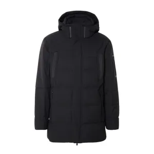 BOSS J_Havoc Water-Repellent Black Down Parka Jacket