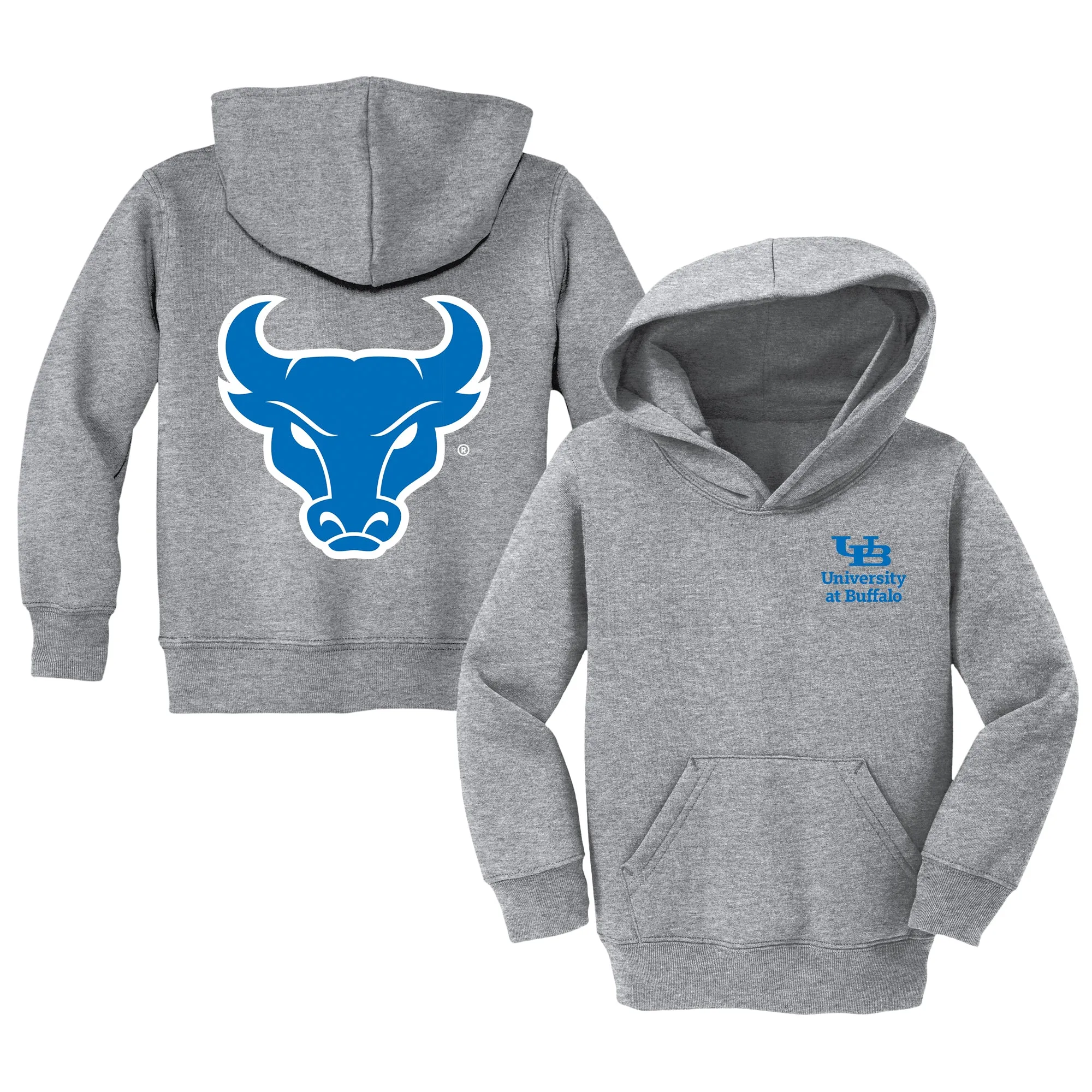 Buffalo Bulls Logo Toddler Pullover Sweatshirt