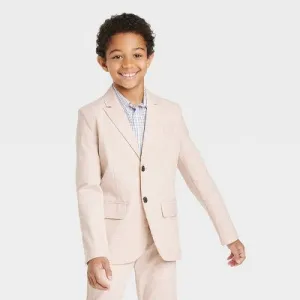 Cat & Jack Kids Button Up Lightweight Chambray Blazer Jacket