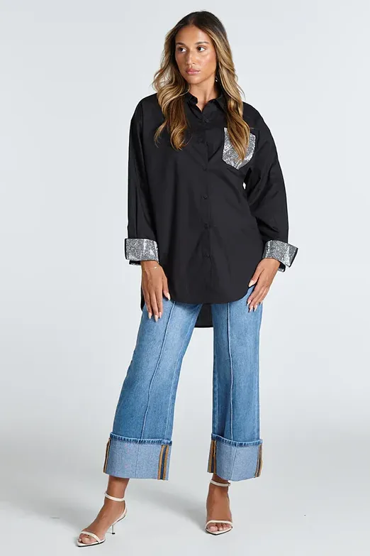 Chloe Shirt in Black