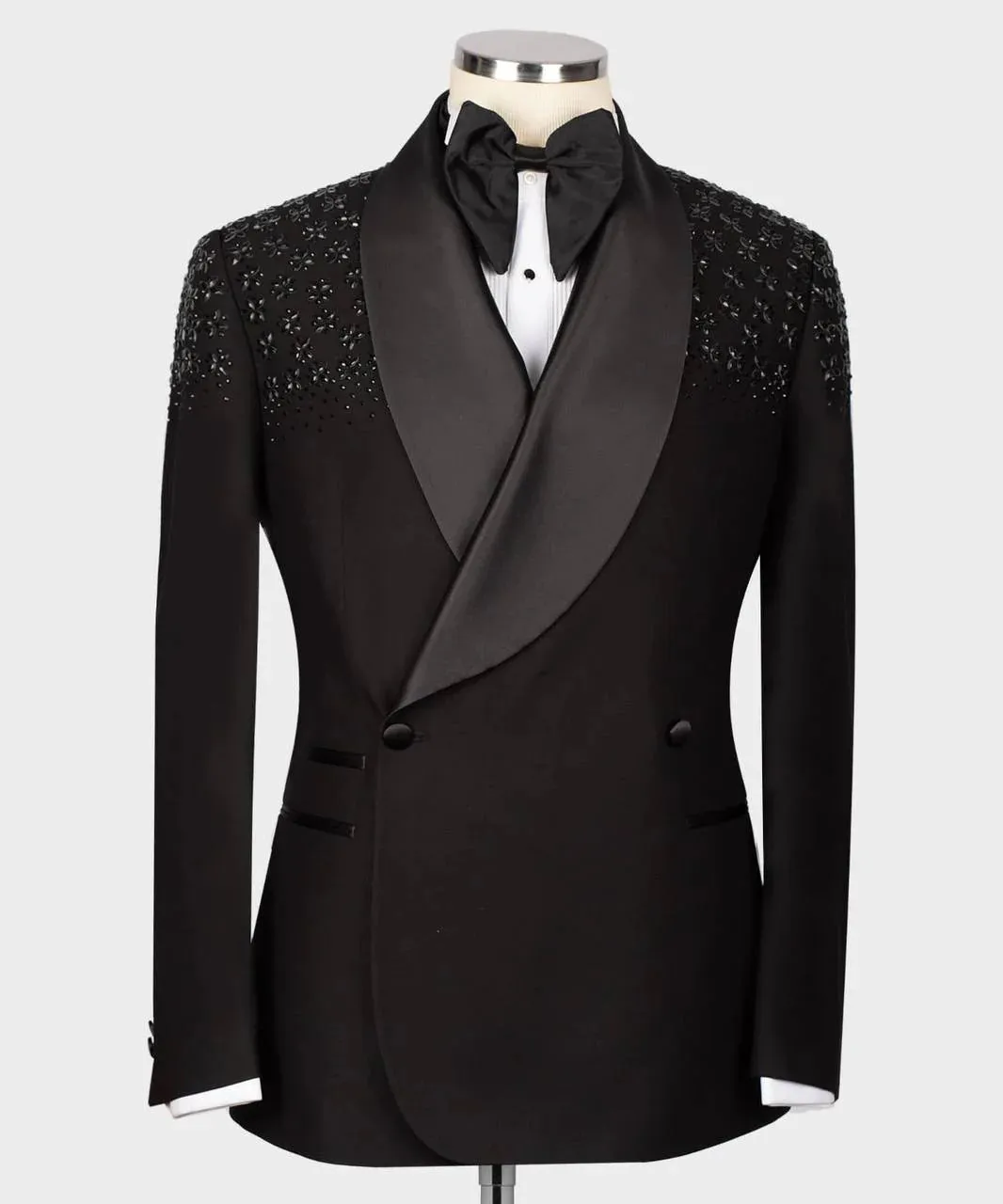 Classic Black Tuxedo Jacket Mens