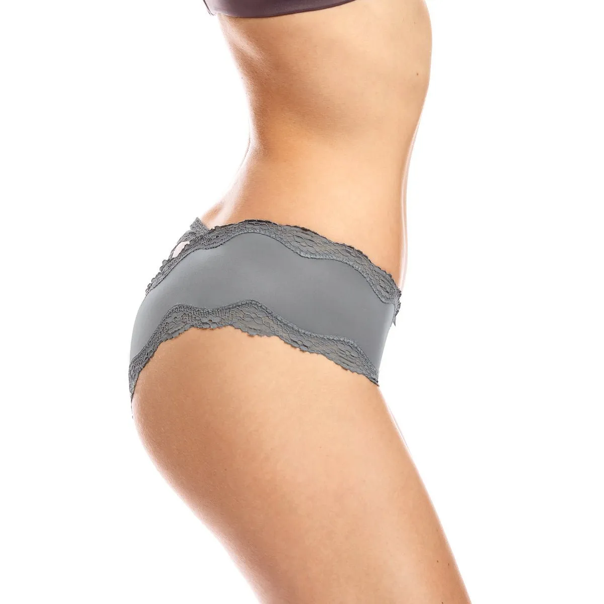 Classic Mid-rise Super Soft Grey Panty