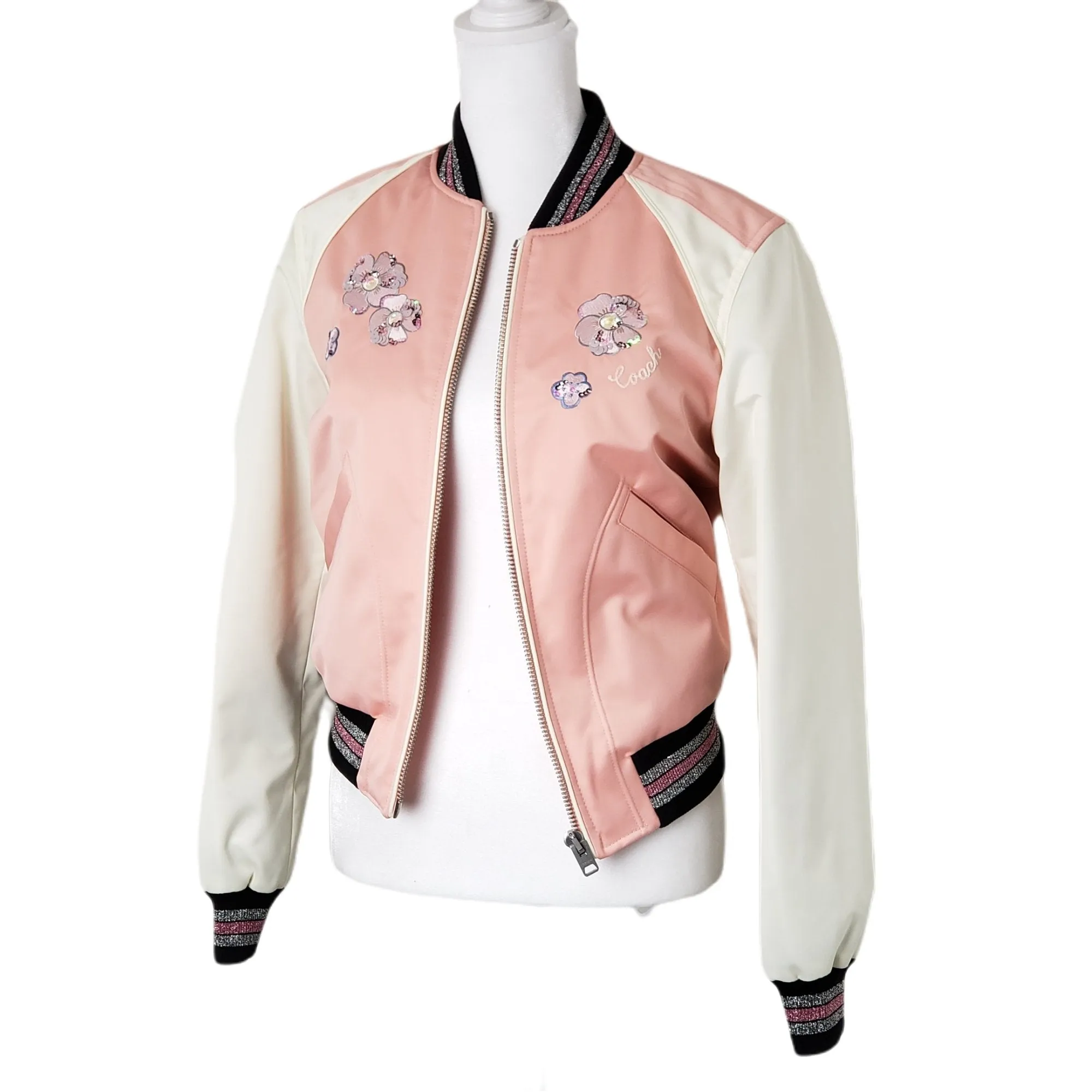 Coach Pink Crush Jacket MSRP $598