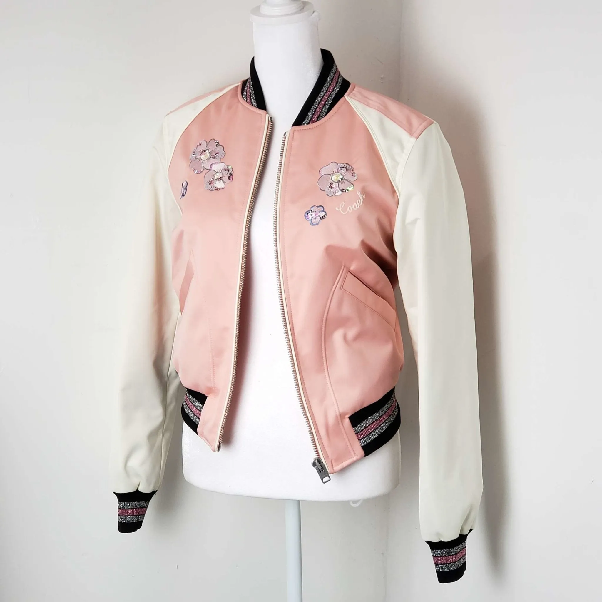 Coach Pink Crush Jacket MSRP $598