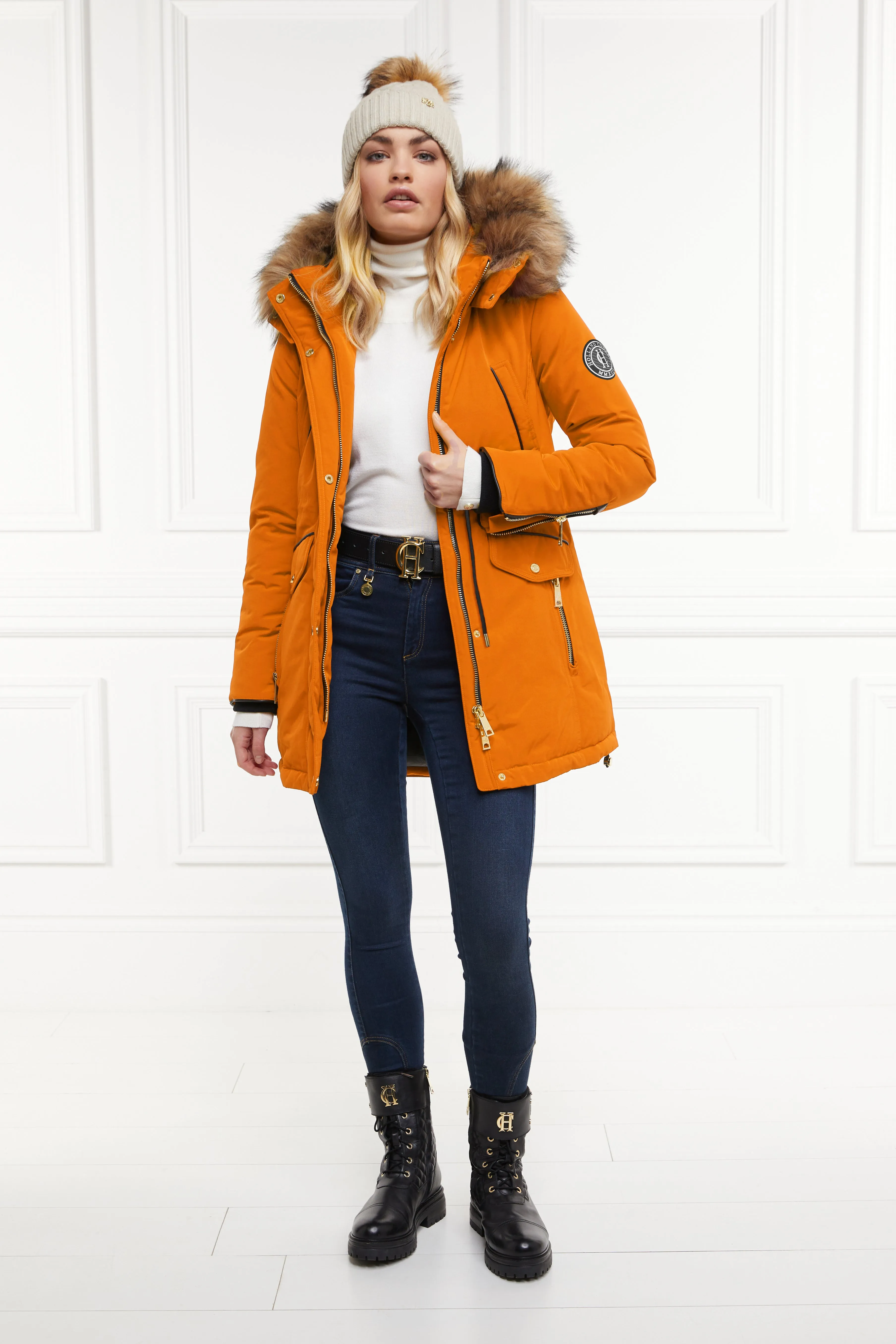 Corvara Parka (Burnt Orange)