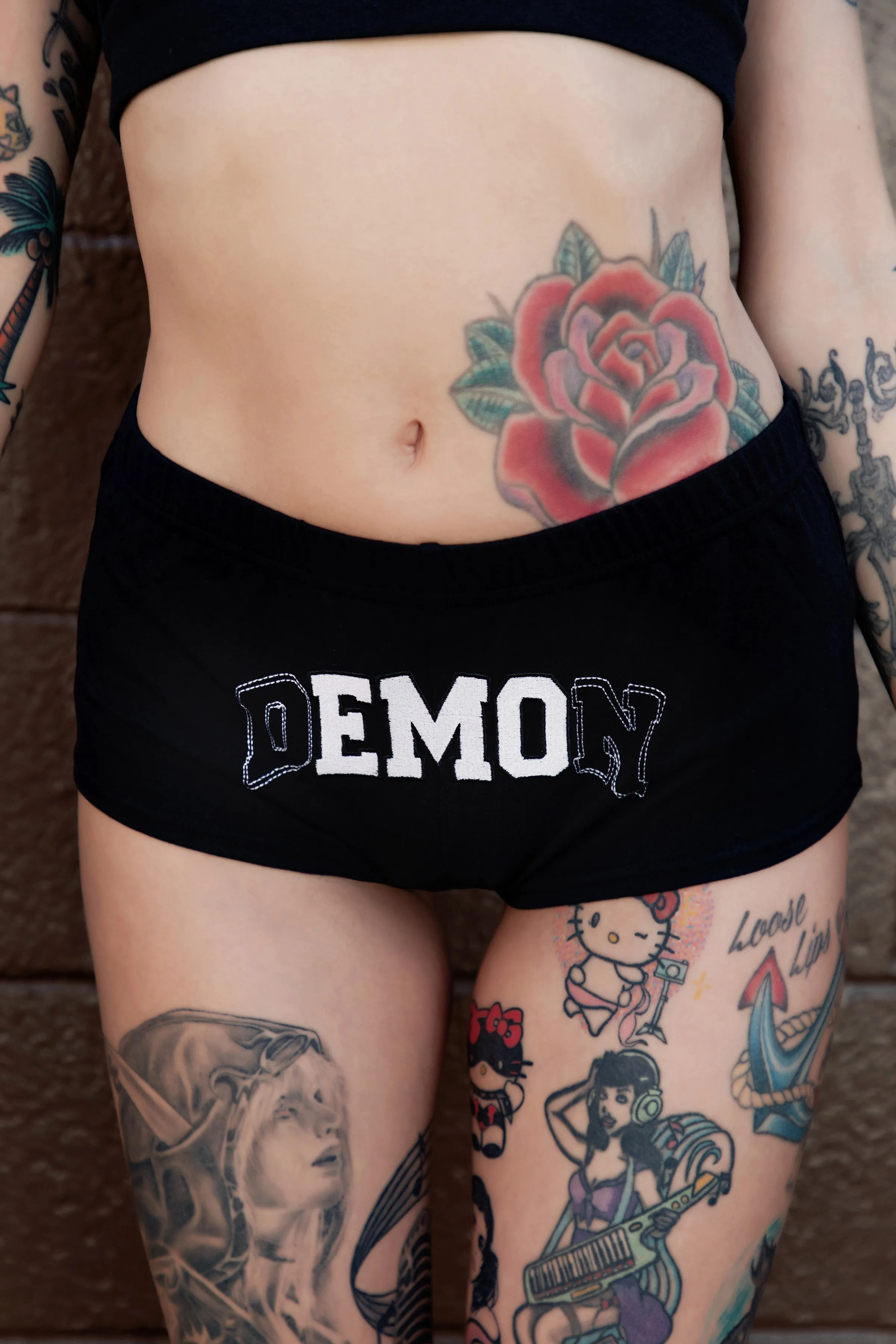 Demon Boyshort Black