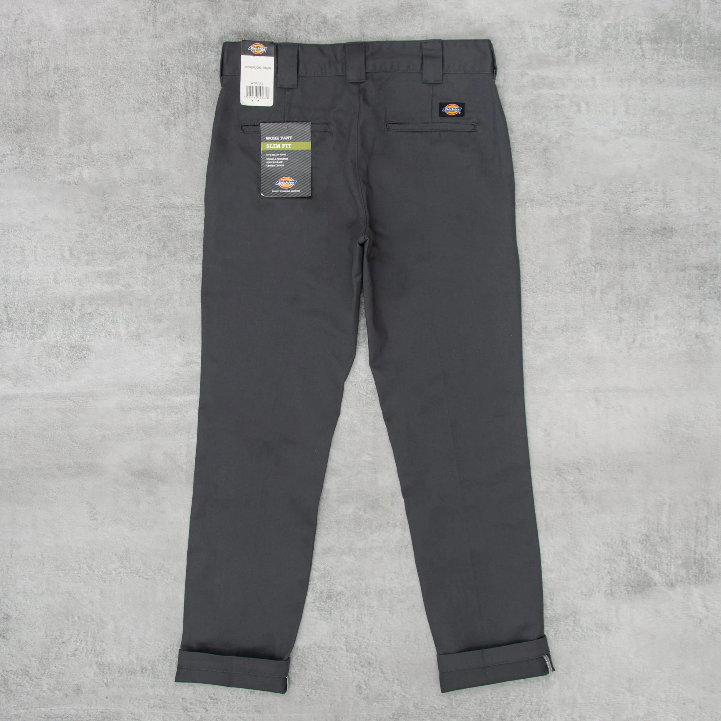 Dickies 872 Slim Work Pants - Charcoal