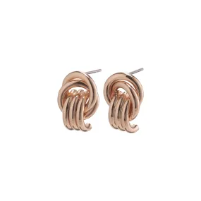 DORIS earrings rosegold-plated