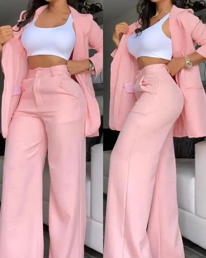 Elegant Blazer and Pants Set