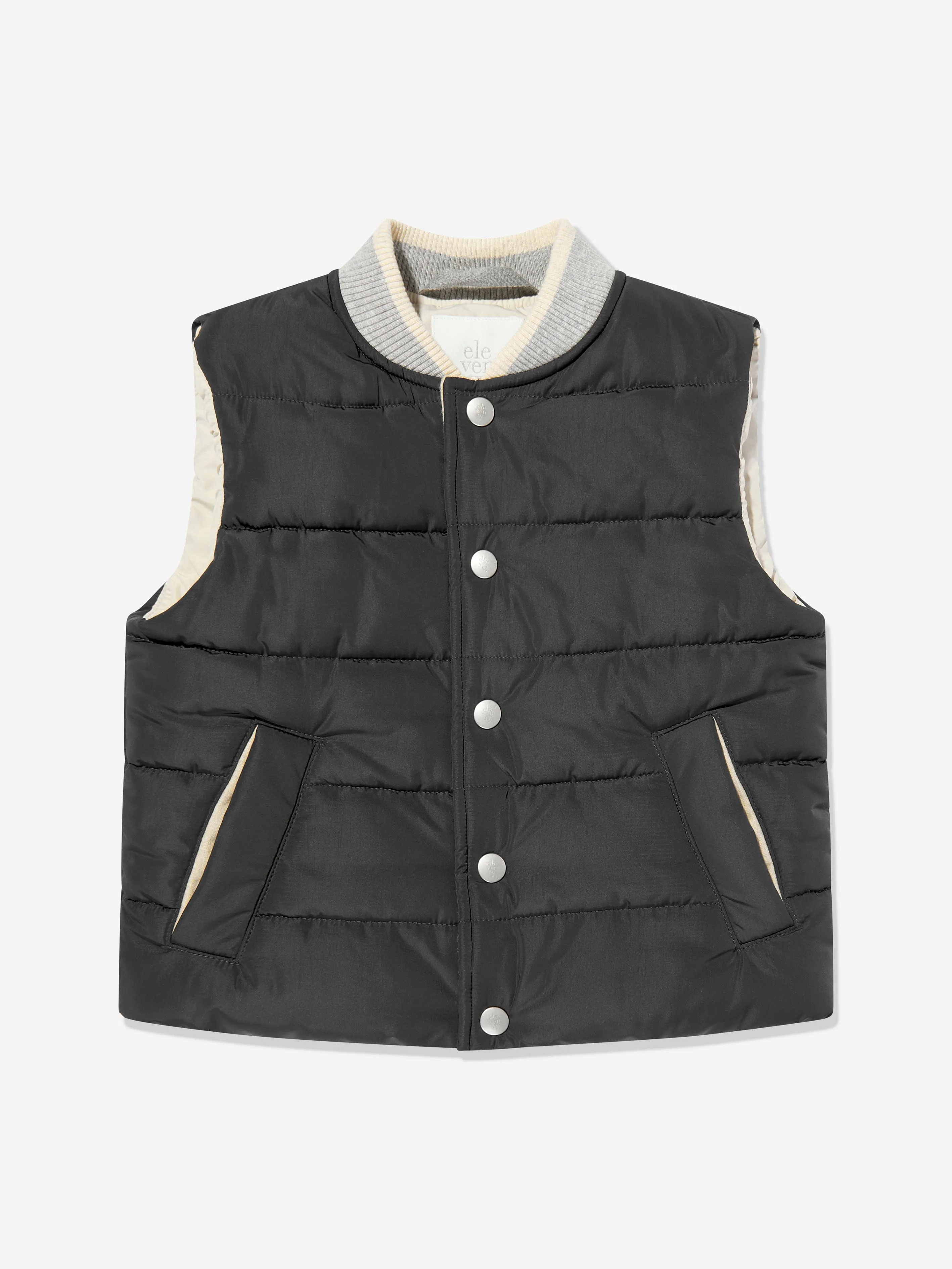 Eleventy Boys Quilted Gilet in Blue