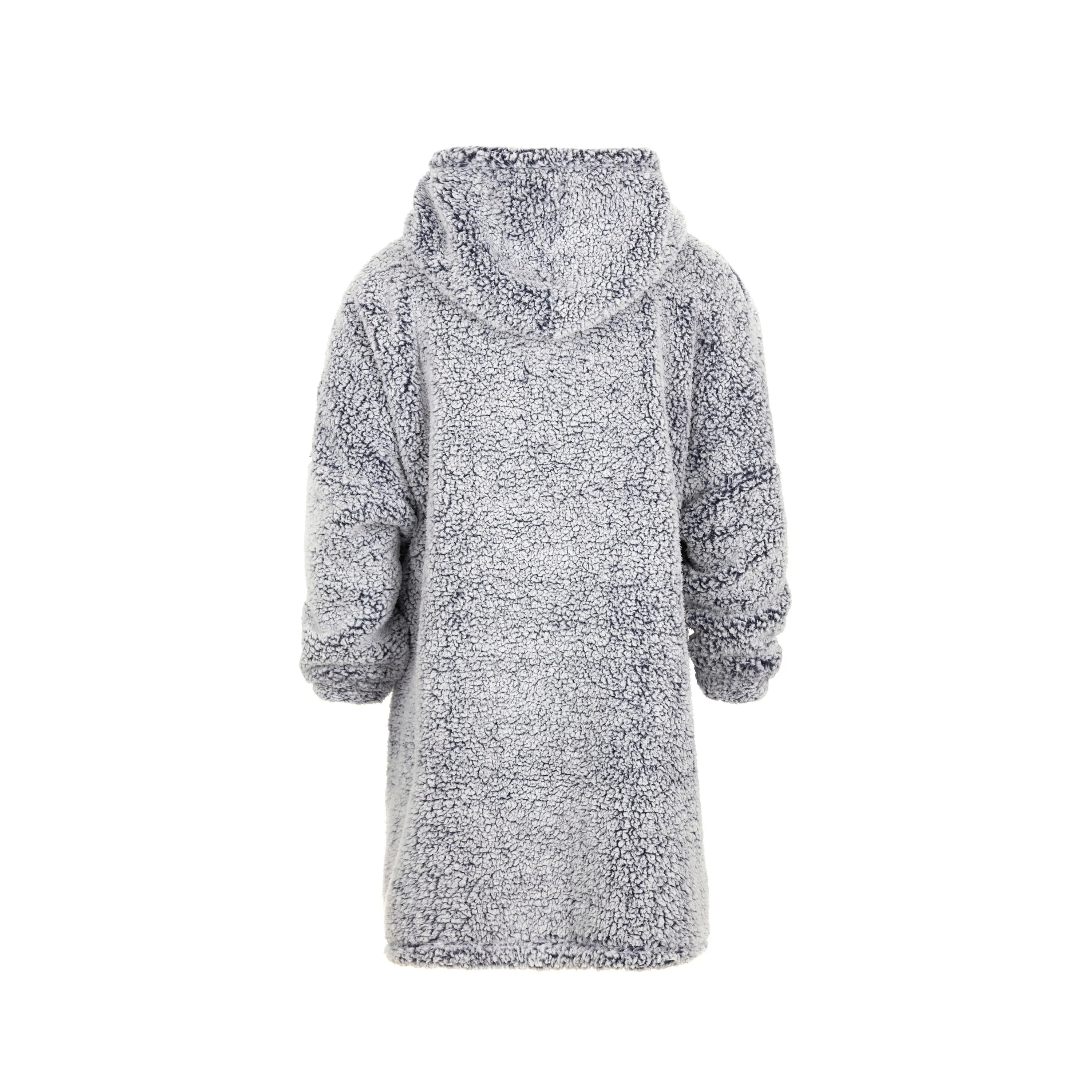 Esme - Bobble Sherpa Blanket Hoodie - Peacoat Navy