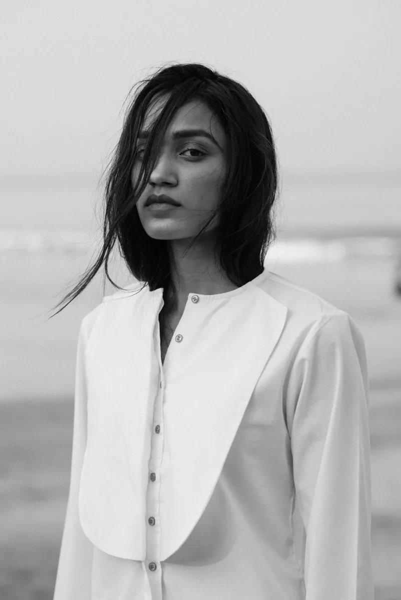 Eva Formal White Poplin Shirt