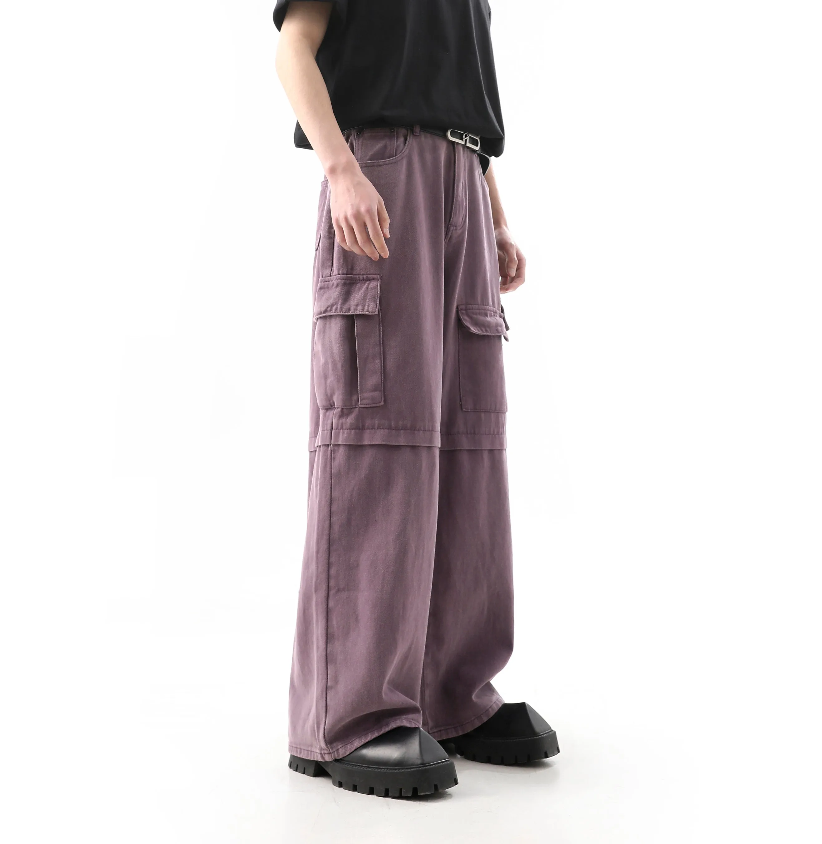 Faire Echo Vintage Purple Denim Pants