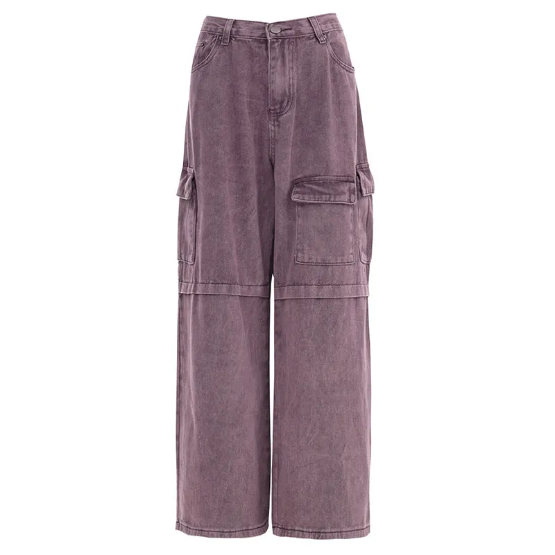 Faire Echo Vintage Purple Denim Pants