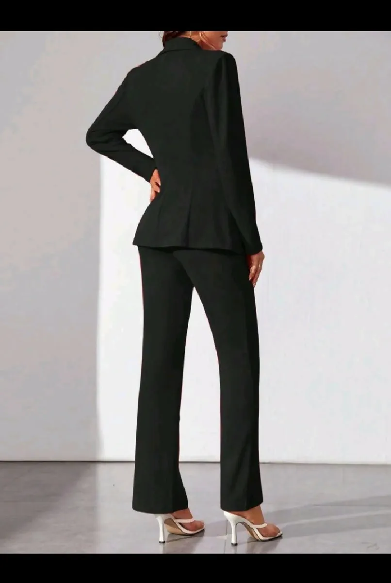 Fashion Beauty Style 7 Black Women Suit Blazer with Jacket