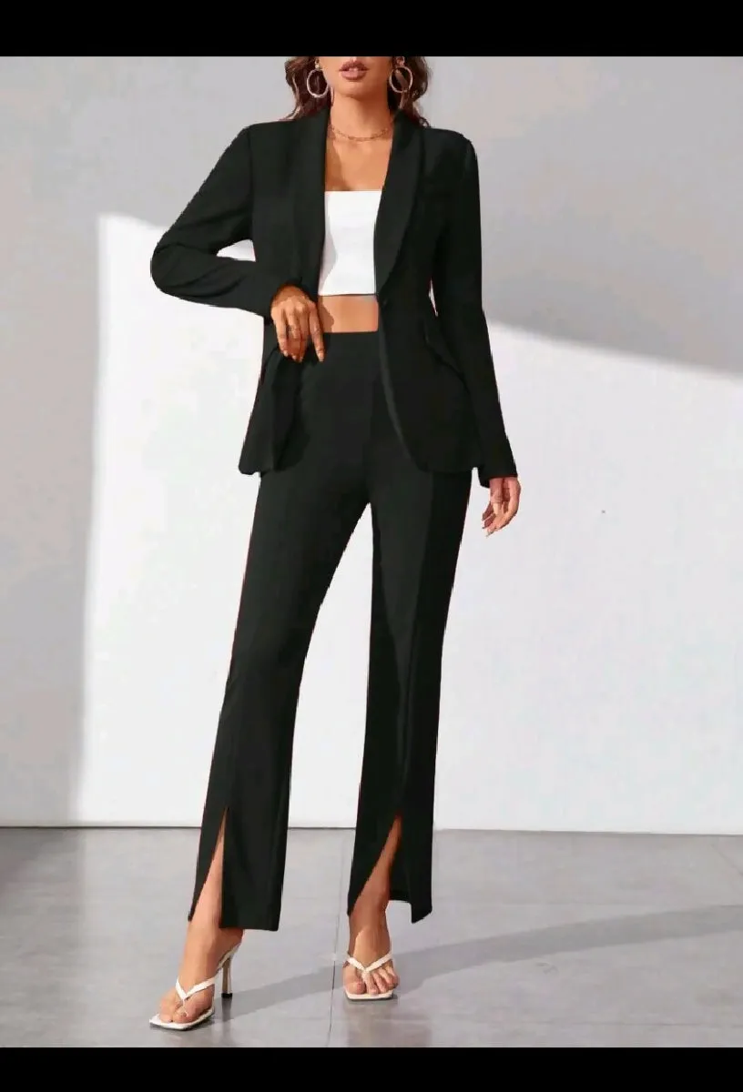 Fashion Beauty Style 7 Black Women Suit Blazer with Jacket