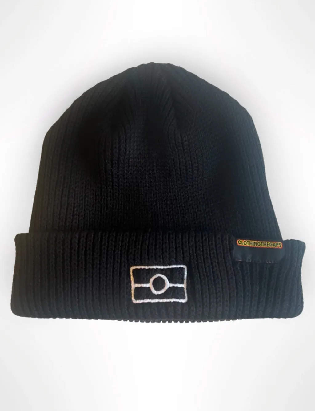 FLAG BEANIE - BLACK