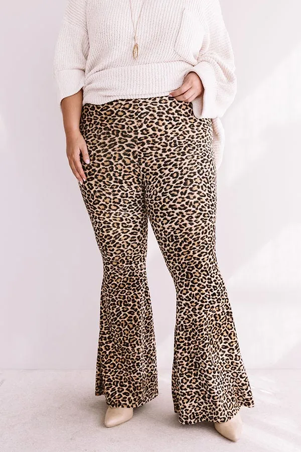 Flair For Fashion Leopard Pants Curves