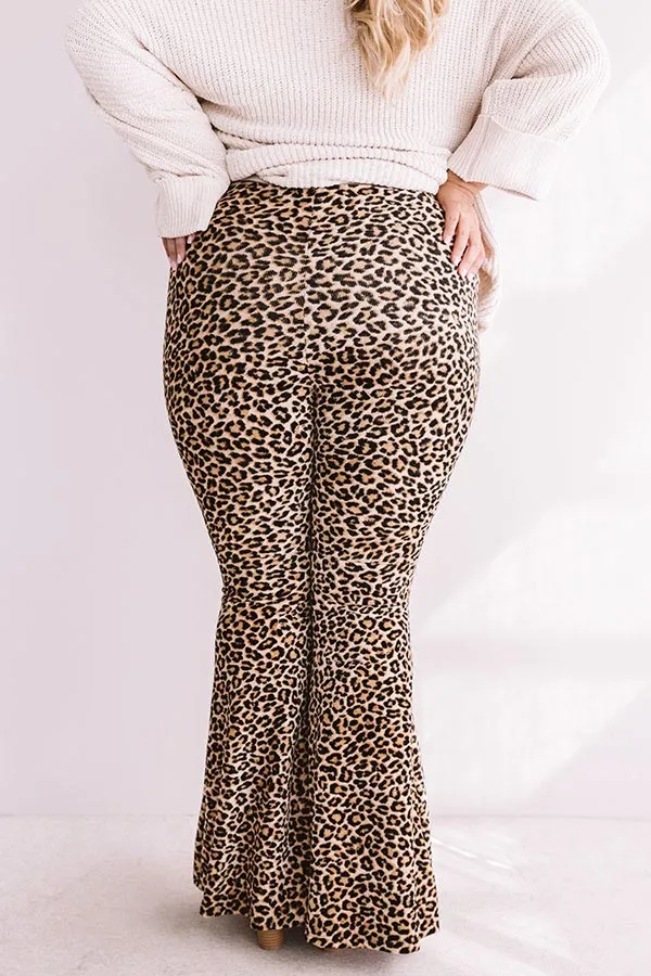 Flair For Fashion Leopard Pants Curves