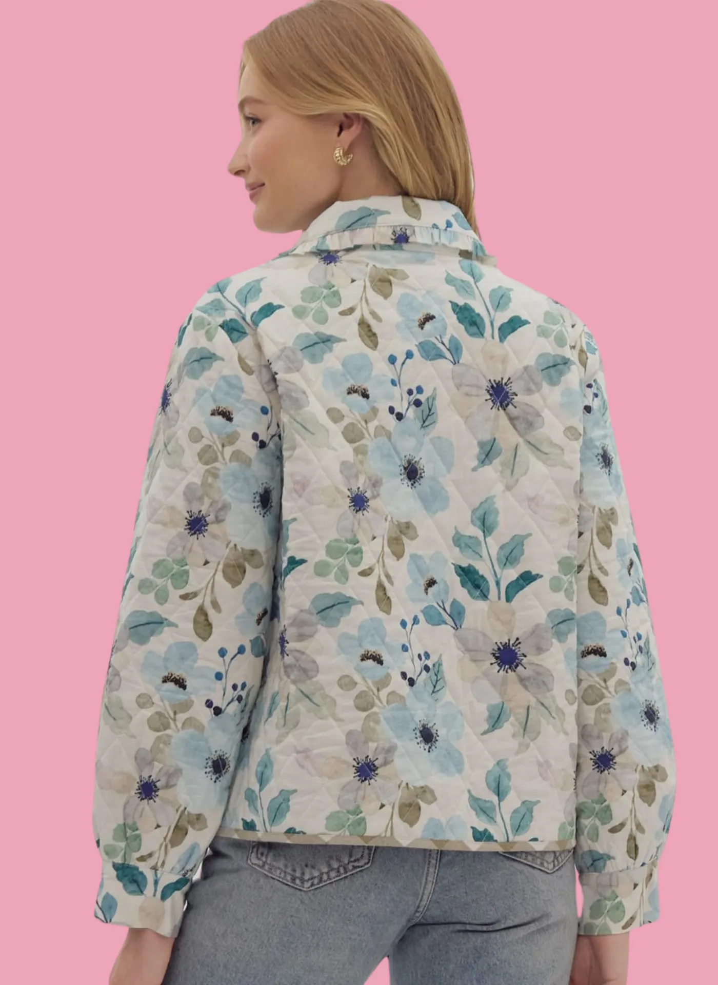 Floral Quilted Jacket