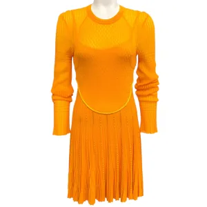 Givenchy Golden Yellow Knit Dress with Slip