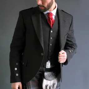 Grey Tweed Jacket with waistcoat