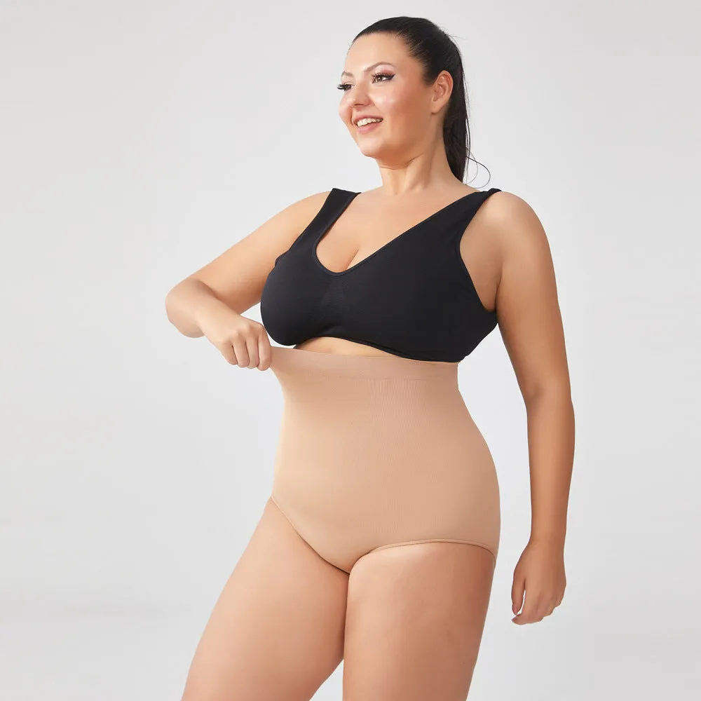 High Waisted Body Shaping Underwear Seamless Butt-lift Underwear