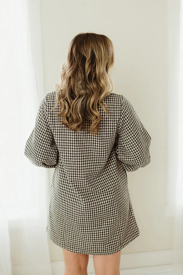 Houndstooth Dress