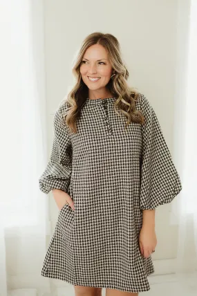 Houndstooth Dress