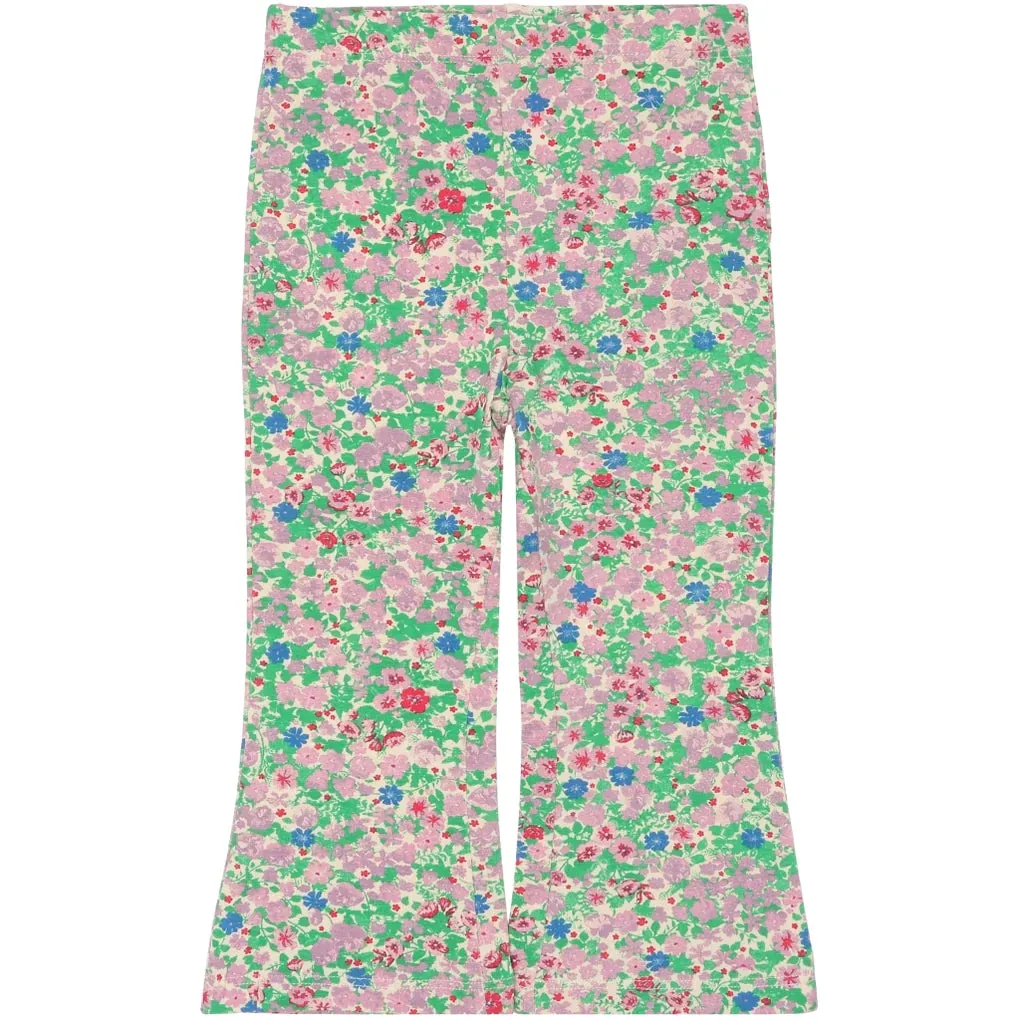 Janille Flared Pants - Flower Print