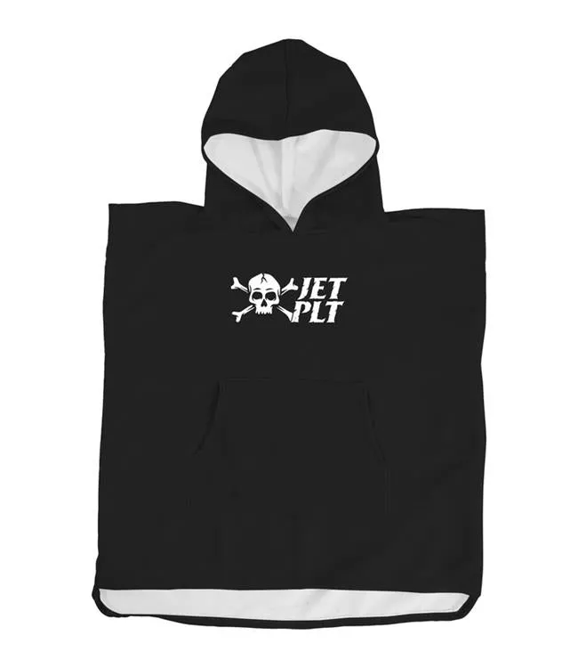 Jetpilot Youth Hoodie Towel - Black