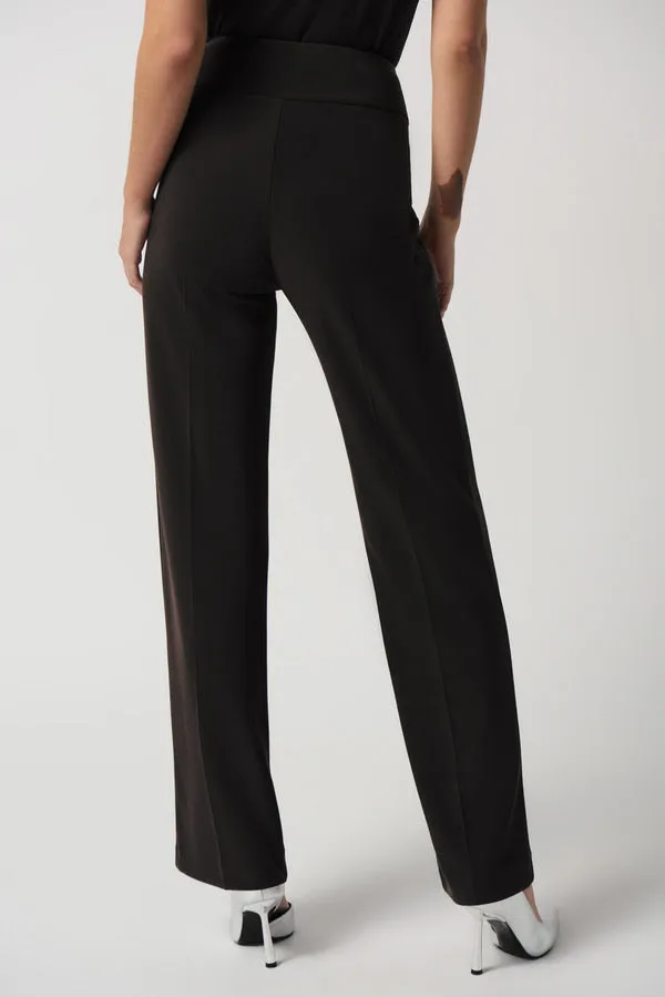 Joseph Ribkoff Flared Leg Black Pants