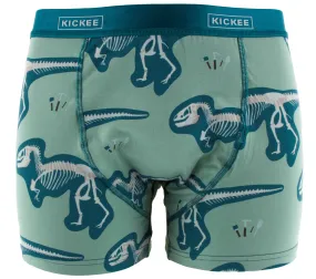 KicKee Pants Shore T-Rex Dig Men's Boxer Brief